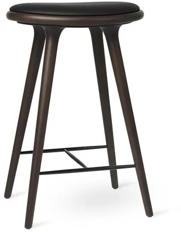 Mater High Stool Barstol Mörkbetsad Bok 69cm