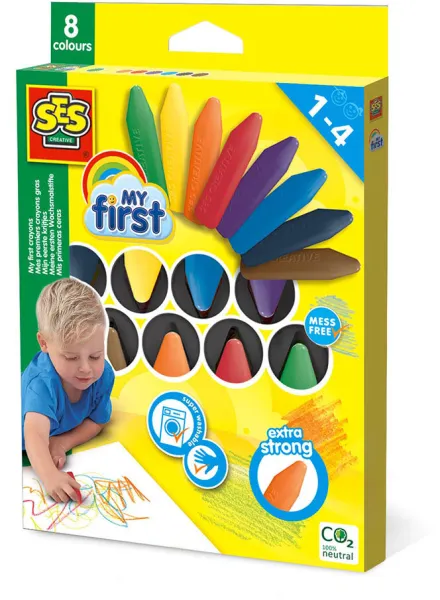 Mina första - Färgpennor 8 st