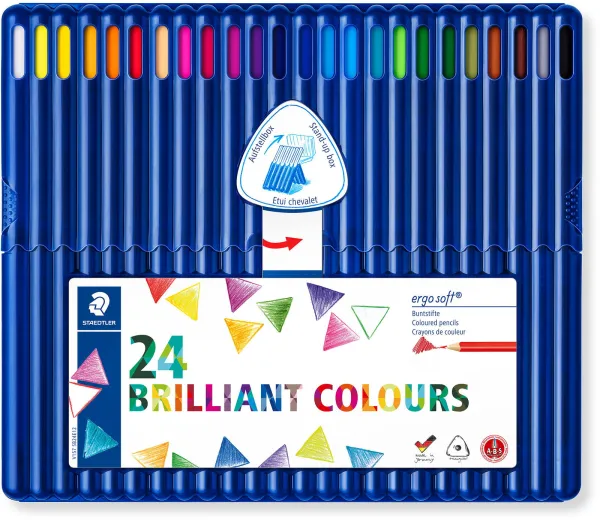 Staedtler Ergosoft 157 färgpennor 24 st.