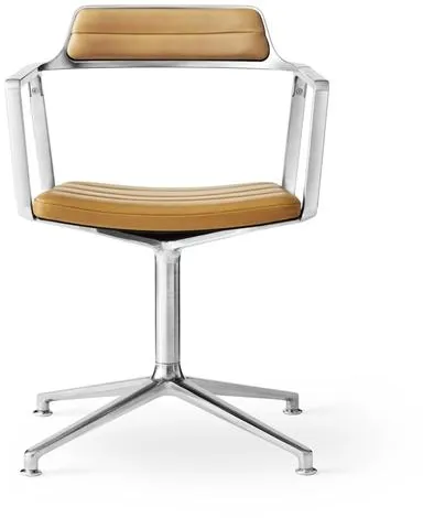 Vipp 452 Snurrstol Sand Läder