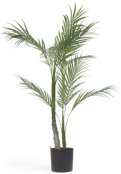 Palmera, konstgjord växt, brun, H70x70x60 cm