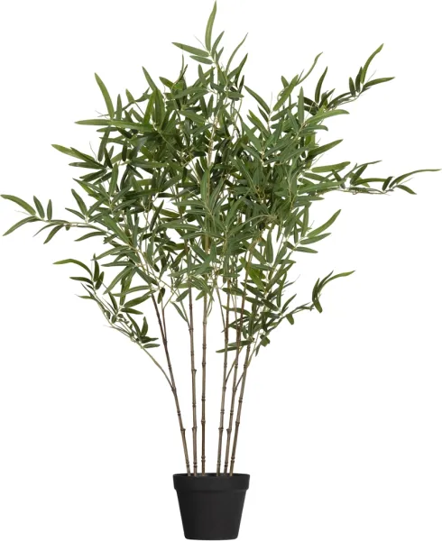 Bambusa, konstgjord växt, grön, Ø100x110x110 cm.