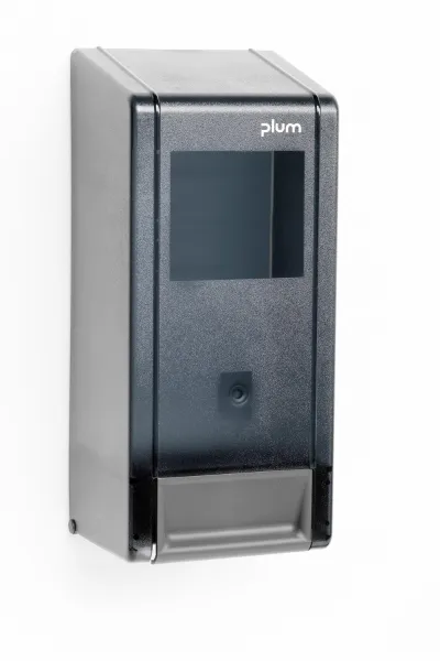 Plum, 2000 Modul, Manuell tvåldispenser, rökgrå/grå