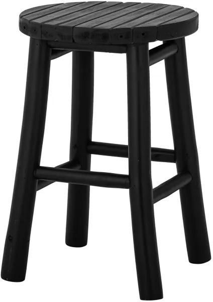 BLOOMINGVILLE Bilbo pall - svart bambu