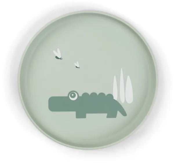 Foodie Croco Tallrik Grön